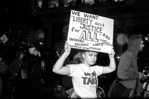 givingitupagain:  ygrittebardots:  A small set of photos from last night in NYC. Being a part of this, marching with close friends and strangers last night, and feeling the collective roar of pain and support for one another, was an honour I will never