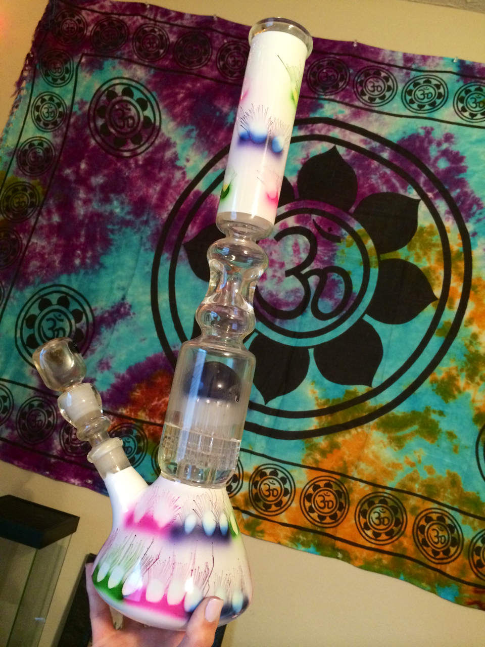 viviidvibes:  my bf and I retired our old glass &amp; this baby is the first