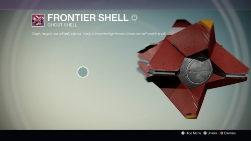 thesevenseraphs:  In addition to armor being able to be rotated while being inspected, Ghosts also are able to be viewed while rotating! 