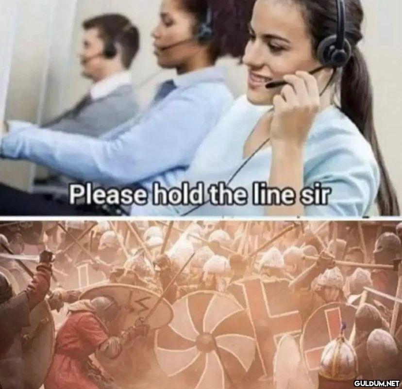 Please hold the line sir   Kaynak