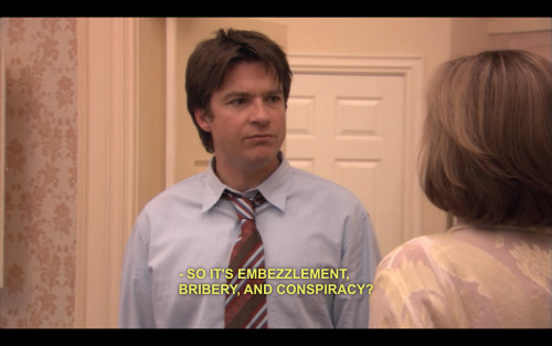 ragpicker-and-poet:Arrested Development, “Development Arrested,” 2006Michael: So it’s embezzlement, 