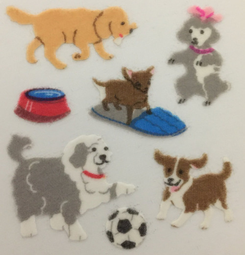 SANDYLION DOG STICKERS