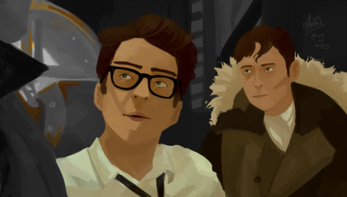 art-of-audrey: happy saturday everyone! have some pac rim screencap studies I did to practice painti