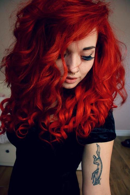 savvypussycat:  Gahhhh I kinda miss having the red hair…