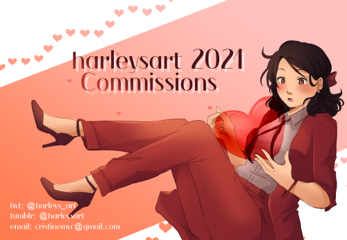 Will be opening commissions again for 2021, starting with the Valentines theme! From February 6- 28,