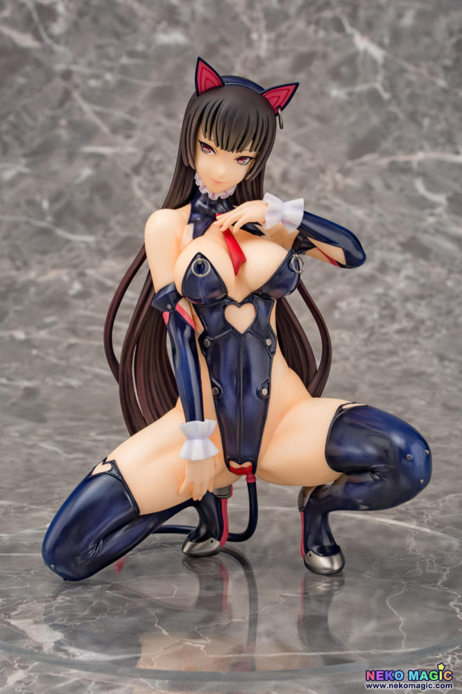 QueenTed Illustrator Collection Ban! Nekomusume Maoniang 1/6 PVC Figure   Thanks