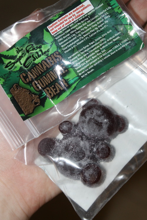 purloiner: Sugar Rose Edibles Cannabis Gummie Bears.