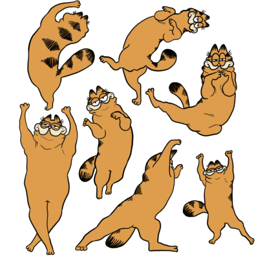 sizzlefrass: Happy Birthday, Garf(based on 【速報】うちの猫がバレエを踊り始めた | netgeekから)