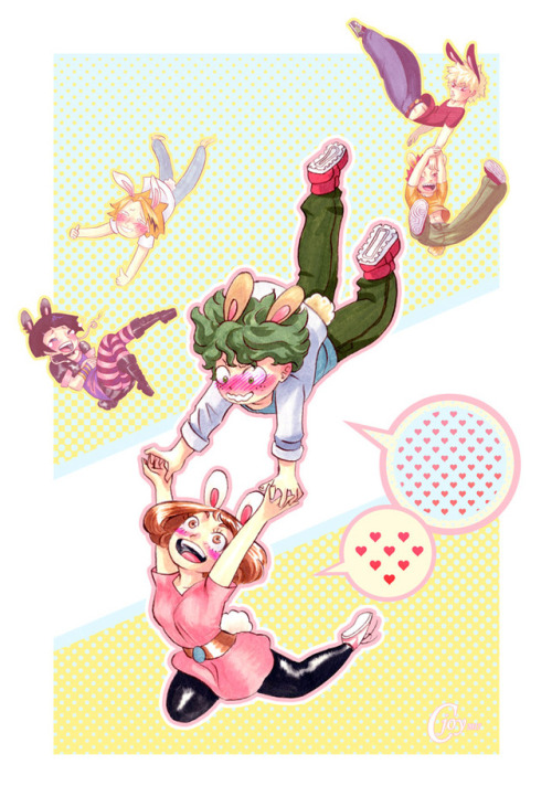 candy-fluffs: Happy Easter everyone! And to celebrate I give you all of my bnha ships! As bunnies lo