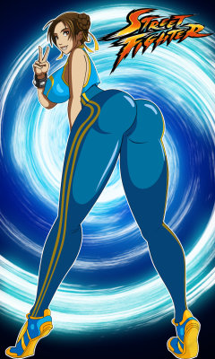 fandoms-females:  Chun_Li_by_grimphantom (TMG #16 - Still can Kick Ass )  &lt; |D&rsquo;&ldquo;