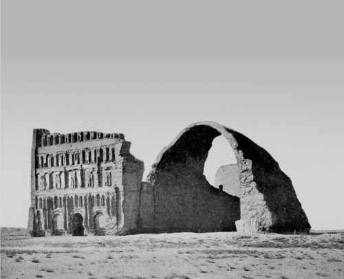 poetryconcrete - The Taq-i Kisra - Arch of Ctesiphon, in Iraq.