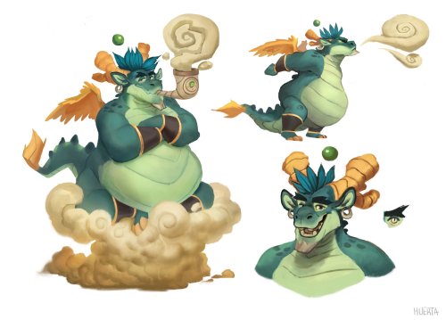 This Is Zepheir, The Wind Dragon. Character Design For My Personal Project. Still Learning Effective