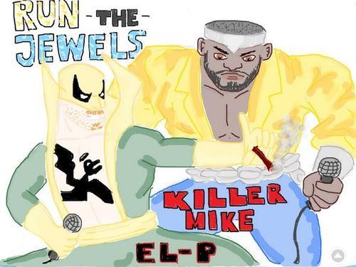 El-P + Killer Mike = Run The Jewels Fan Art Gallery & Free Album Download