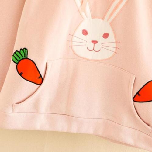 Cute Carrot Rabbit Ears Cartoon Hoodie starts at $35.90 ✨✨This is so cute! Catch my eye right away