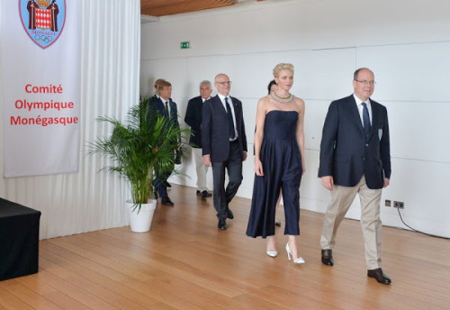 Princess Charlene  ||  Dior