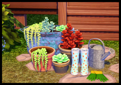 harinezumi-sims:Decorated this cutteee house by @teekalu because I’m in the mood for anything 