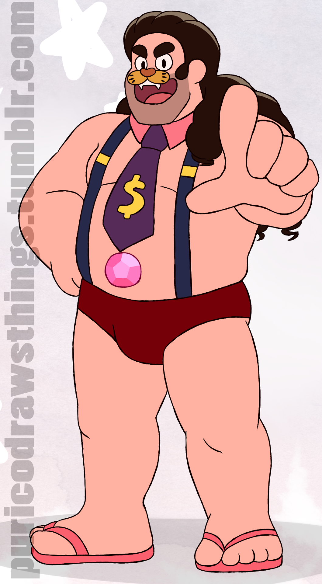 puricodrawsthings:  Here, have a bunch of grown up Stevens.The hair design was blatantly