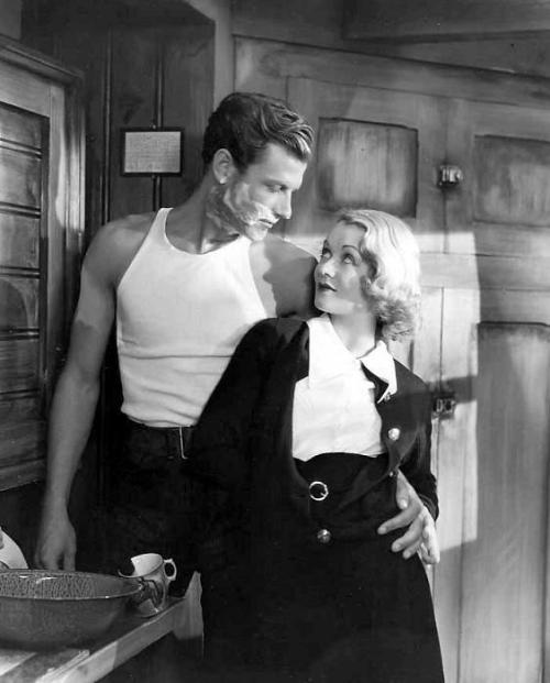 wehadfacesthen: Joel McCrea and Constance Bennett in Bed of Roses  (Gregory LaCava, 1933)