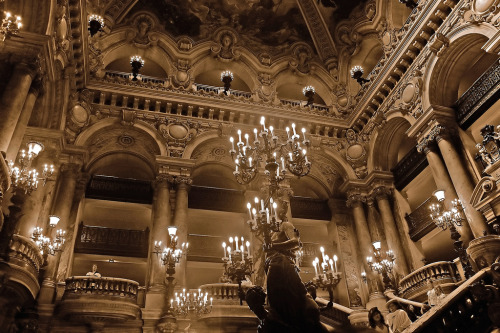 statues-and-monuments:statues-and-monumentsParis Opera House by Michael Maniezzo  Paris, France
