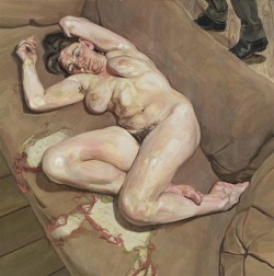 jeromeof:  Naked Portrait with Reflection - Lucian Freud
