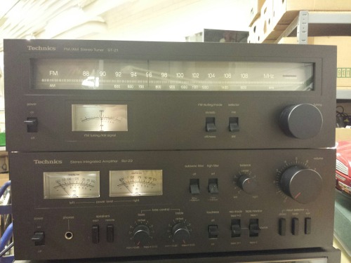 Technics SU-Z2 Stereo Amplifier &amp; Technics ST-Z1 Tuner, 1981