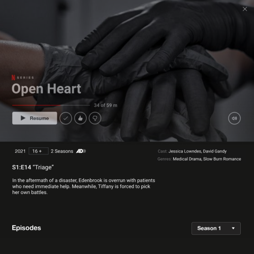the-pale-goddess: OPEN HEART as Netflix Original Series~ part 7/9 ~