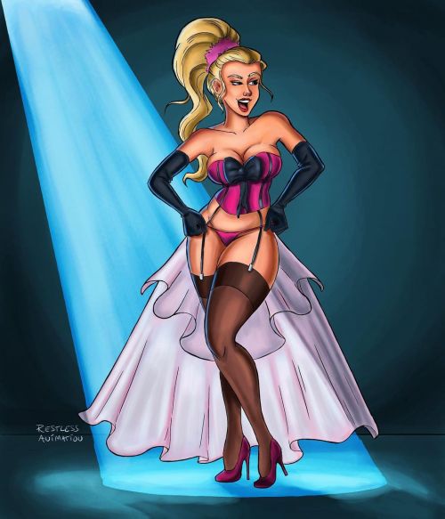 Here&rsquo;s my entry for the Trinquette challenge this month. The theme was Burlesque. I strugg