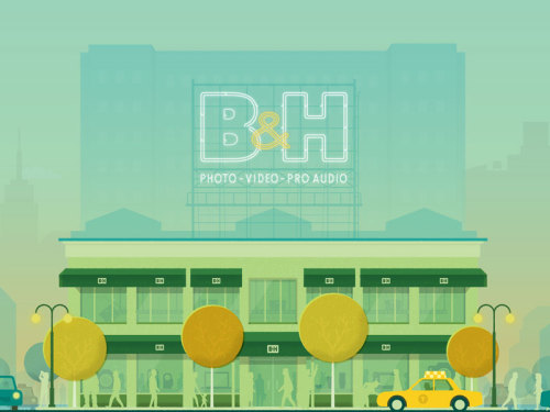 graphicdesignblg: B&amp;H Banner by Matt LawsonFollow us on Instagram @graphicdesignblg