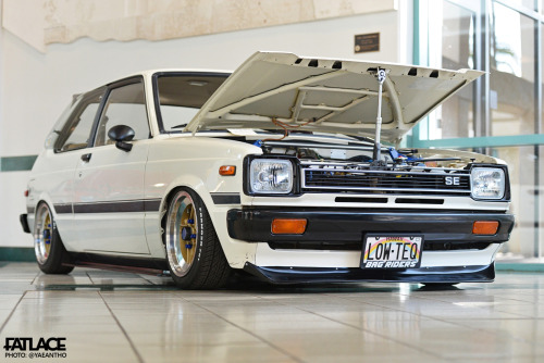 74120-731241:Toyota Starlet KP61Wekfest Hawaii 2015 | Fatlace™ Since 1999