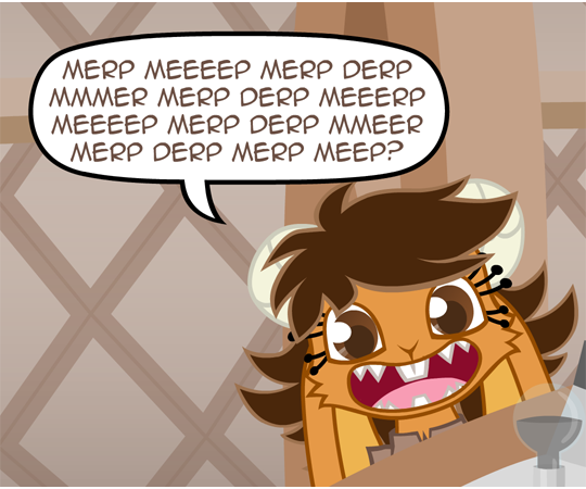 nopony-ask-mclovin:No Corelice. Bad   Corelice.  xD