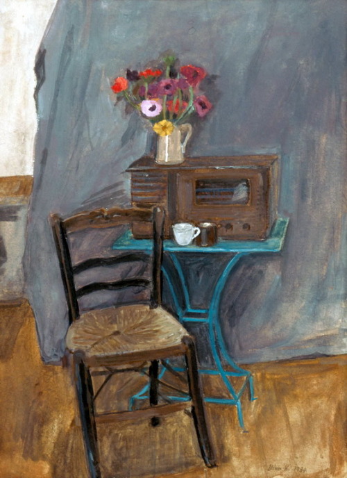 The Old Radio    -     Niki Karagatsi, 1984Greek, 1914-1986Oil on canvas