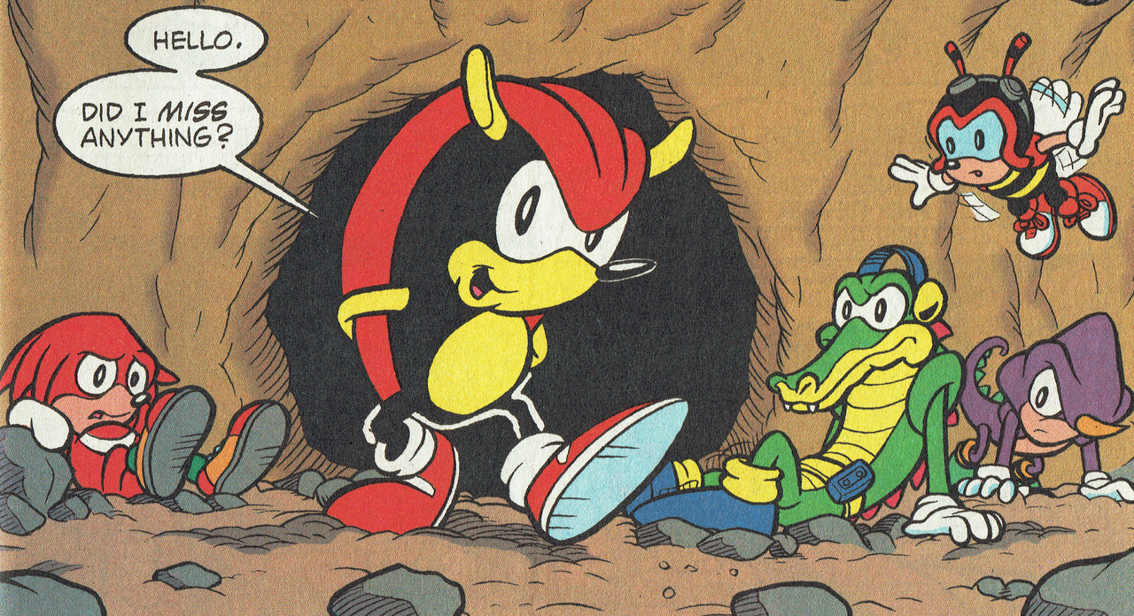 Sonic the Hedgehog 282 posts - EVERY pic of Mighty the Armadillo in Archie  comics