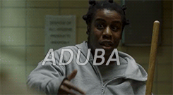 gifthetv:  Congrats to Uzo Aduba on winning her first Emmy for playing Suzanne “Crazy