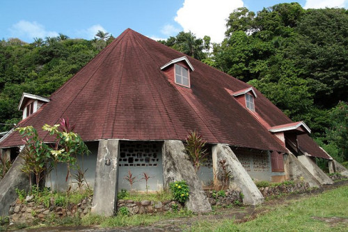 Kalinago Church, Dominica. Picture by Celia Sorhaindo