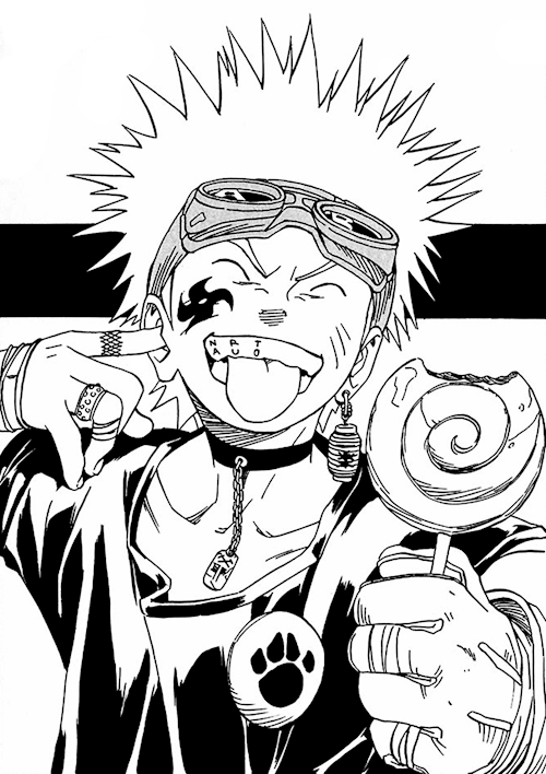 s-c-a-n-s: Naruto #5 Masashi Kishimoto