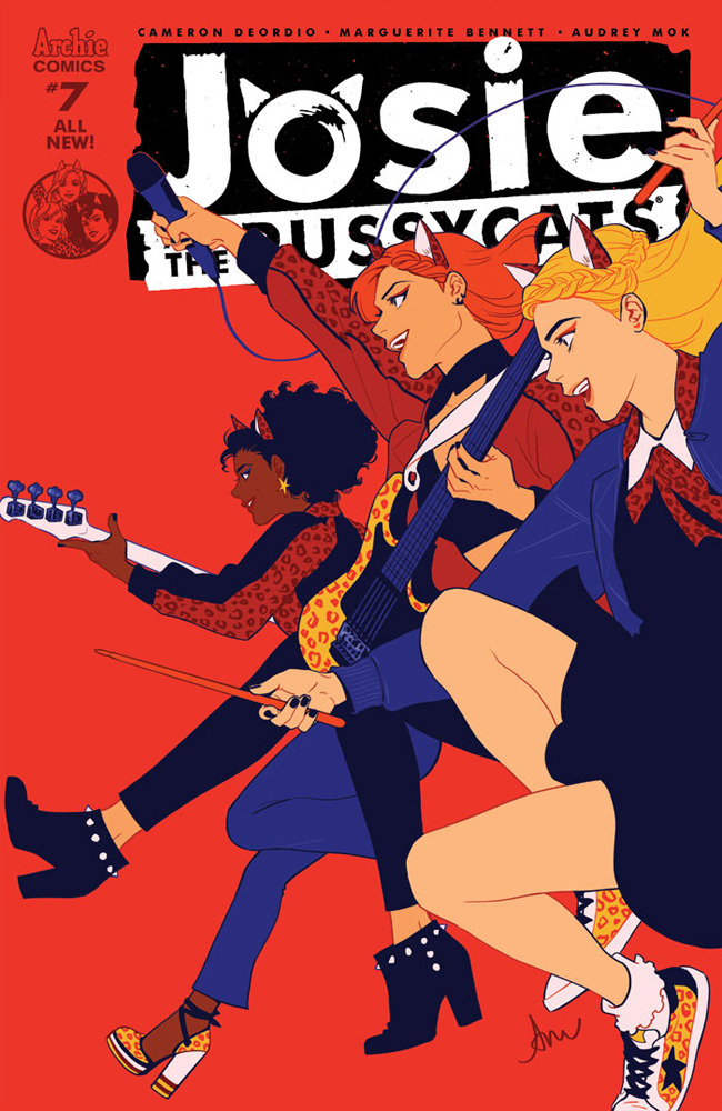 temariart:All of my Josie and the Pussycats covers for Archie Comics.