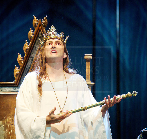 shakespearean:David Tennant in Richard II. Photos by Elliott Franks and Geraint Lewis. Taken from he