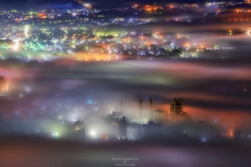 mymodernmet:Ethereal “Sea of Clouds” Cloaks Japan in a Pastel-Colored Fog