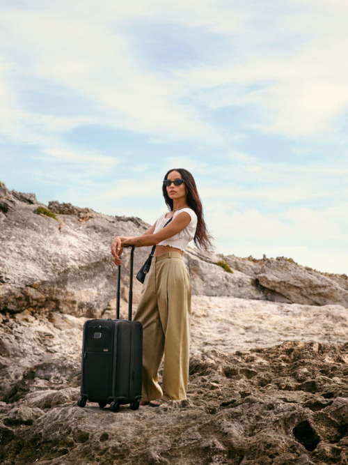 Lenny and Zoë Kravitz front Tumi’s Global Campaign - 2019. “I had no idea what you 