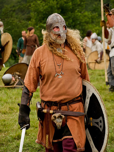 Viking Warior in Poland, 2010.