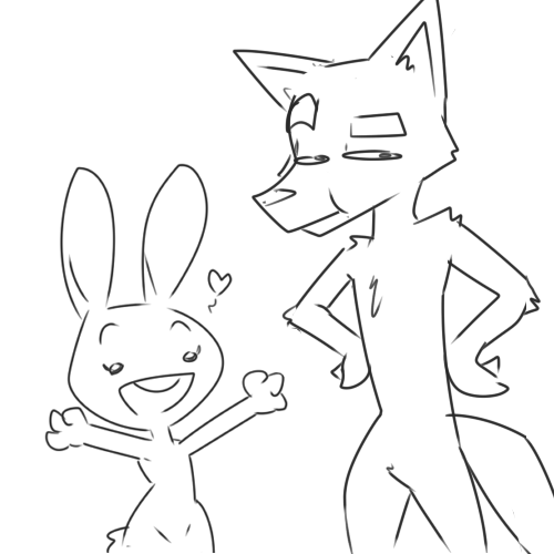 Some zootopia doodles I did on 4chan.