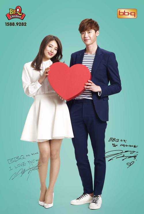 [Photo:HD:3071x4547] Lee Jong Suk & Suzy @ BBQ (비비큐) Chicken CFCredit​ : ©BBQ