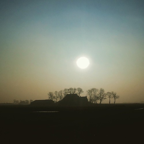 GOOD MORNING, Friesland || #Friesland #Fryslân #Morning #Landscape #View #Sun #Sunrise #Sky #Skyporn