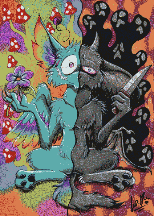 Misanthrope Kitten Doll