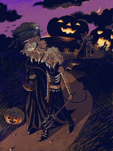 sharkcruiser:  謎ハロウィン | moi子 [pixiv] 