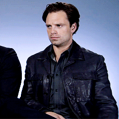 sebastiansource:  Sebastian zoning out during interviews | bonus: 