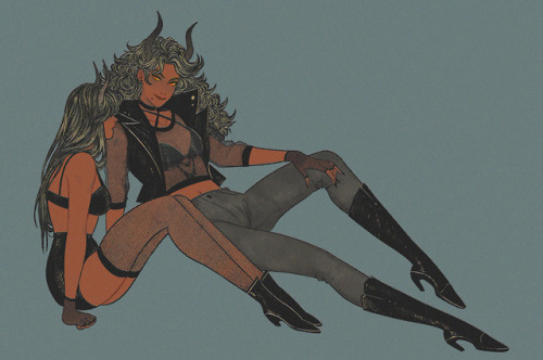 gabriellemkari: Snacks from Hell. Day 1 of drawtober.