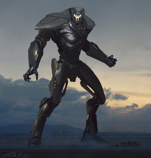 pixalry: Pacific Rim 2 Concept Art - Created by Stephen Zavala