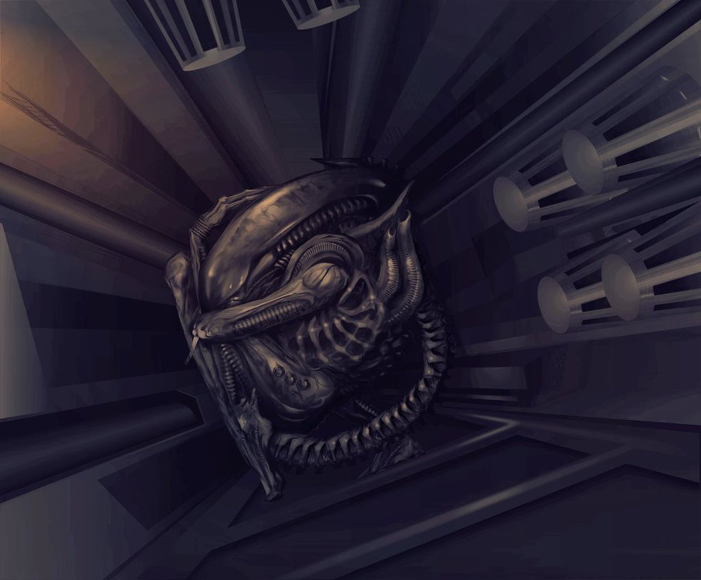 bizarrobrain:  Who gets to go in the vent? by Daryl Joyce (Harnois75) 