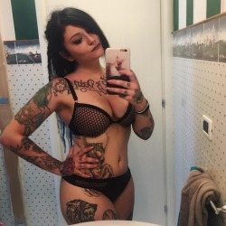 Tabatasuicide:#Ink #Inked #Inkedup #Inkedmag #Inkedgirl #Altgirl #Altmodel #Alternative